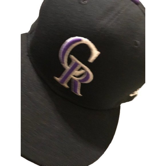 Colorado Rockies Men’s MLB Fitted Hat New Era 7 3/8 - Picture 3 of 6